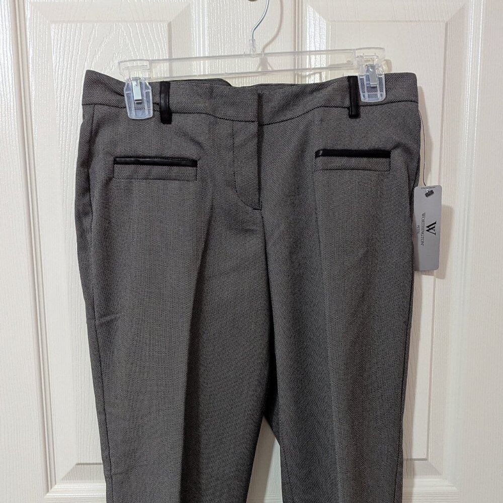 Worthington 4P Modern Fit Trousers, Slim leg, NWT, Gray - Picture 2 of 7